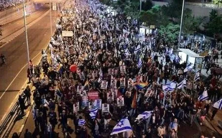 مظاهرات في "تل أبيب" للمطالبة باستعادة الأسرى