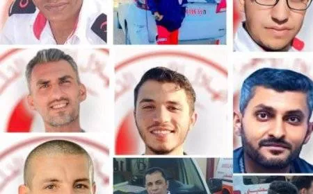انتشال جثامين 14 شهيدًا من رفح بينهم مسعفين ودفاع مدني