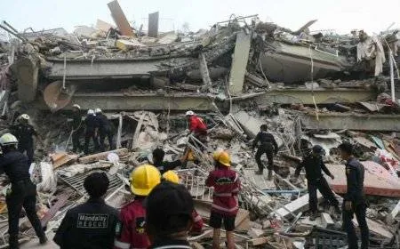 ارتفاع حصيلة ضحايا زلزال ميانمار ل1700