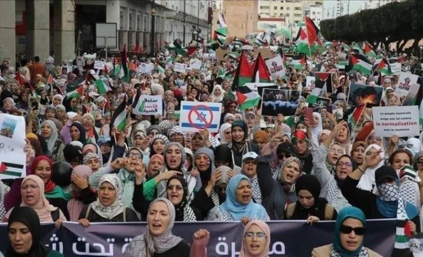 مظاهرات بمدن مغربية تنديدًا باستئناف حرب الإبادة بغزة