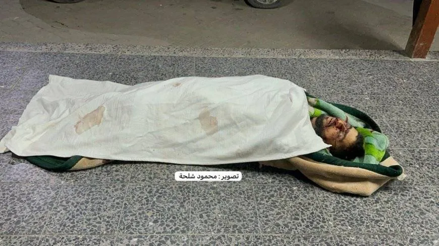 استشهاد الناطق باسم حركة حماس عبداللطيف القانوع جراء قصف الاحتلال خيمته في جباليا البلد شمال غزة