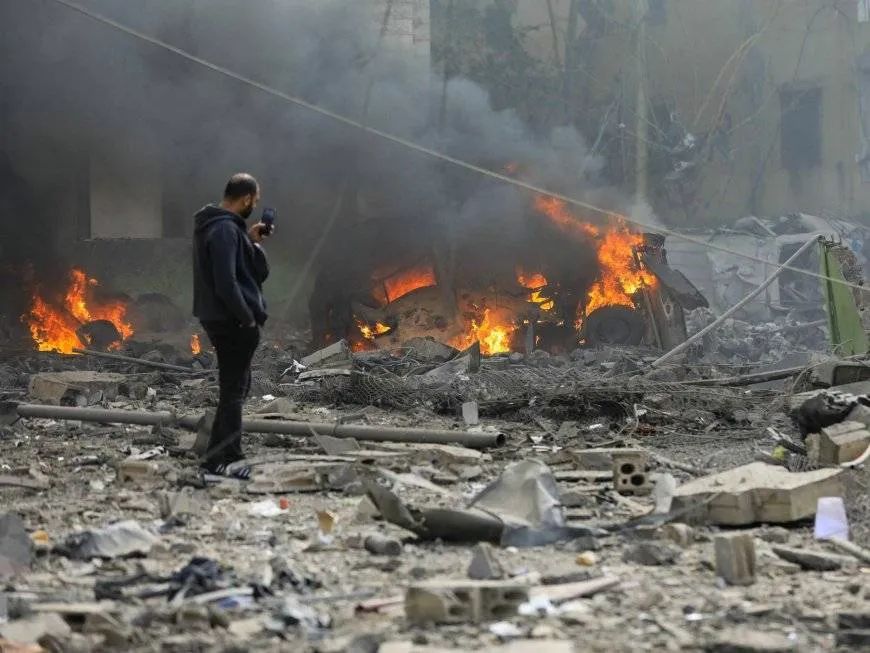 إسرائيل تقصف الضاحية وحزب الله ينفي إطلاق صواريخ