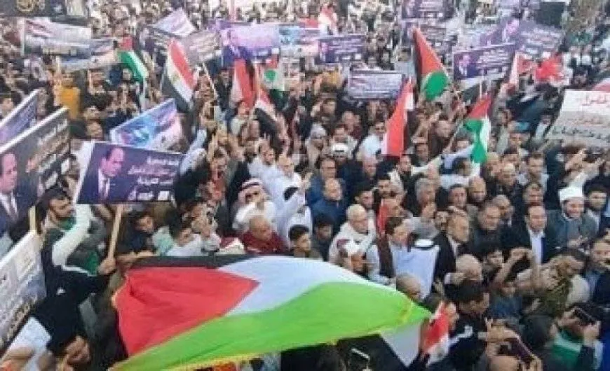 وقفات تضامنية في مدن مصرية رفضًا لتهجير الفلسطينيين