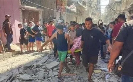 31 شهيدًا بمجزرة استهدفت مدرسة دار الأرقم بغزة