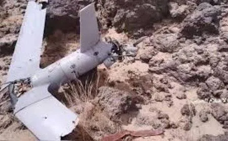 القوات اليمنية المسلحة تسقط طائرة أمريكية