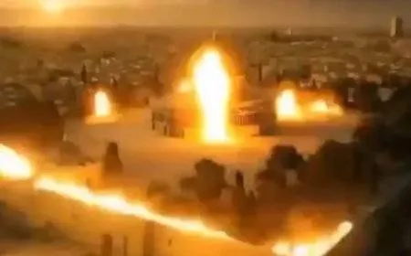 منصات عبرية متطرفة تتداول فيديو لنسف وتفجير المسجد الأقصى وإقامة الهيكل المزعوم