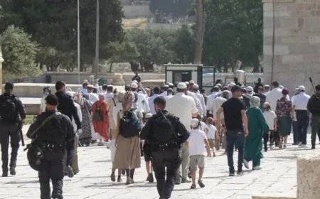 حماس: دعوات المستوطنين لفتح الأقصى كاملًا بـ« مسيرة الأعلام» المقبلة تطور خطير