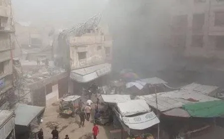 10 شهداء بمجزرة إسرائيلية في سوق جباليا