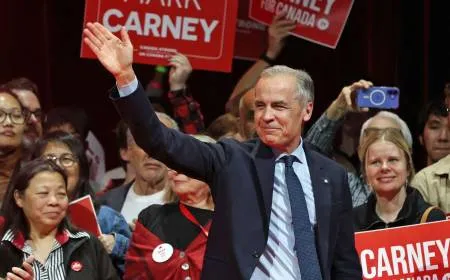 زعيم الحزب الليبرالي الكندي يفوز بانتخابات كندا