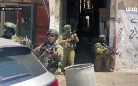 اقتحامات واعتقالات في الضفة وتفجير عبوة ناسفة في بلاطة