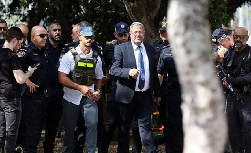 بن غفير يقتحم الحرم الإبراهيمي وسط إجراءات أمنية مشددة