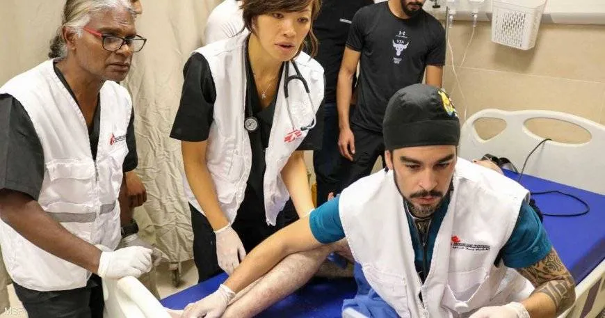 أطباء بلا حدود: غزة أصبحت مقبرة جماعية للفلسطينيين ومن يساعدونهم