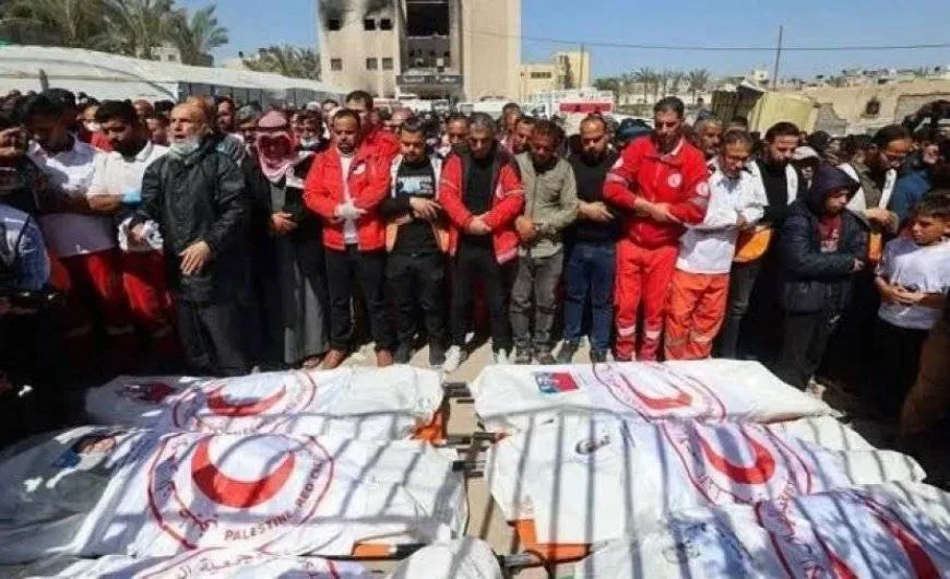 الدفاع المدني يكشف كذب رواية الاحتلال حول جريمته بحق مقدمي الخدمة الإنسانية برفح