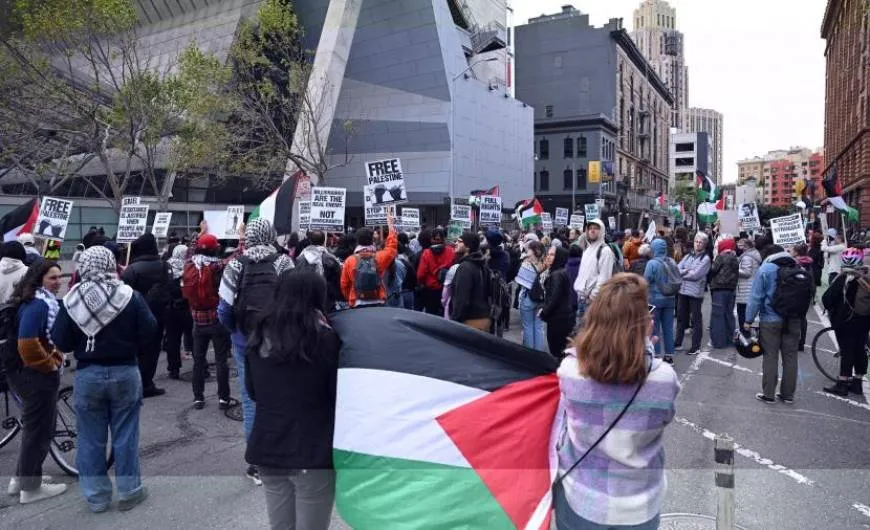 مظاهرات حاشدة في مدن أمريكية للمطالبة بوقف حرب الإبادة