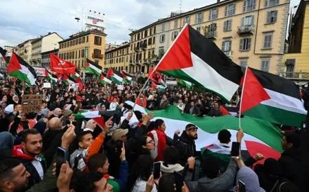 تظاهرات في مدن وعواصم عالمية تنديدا باستمرار العدوان على قطاع غزة