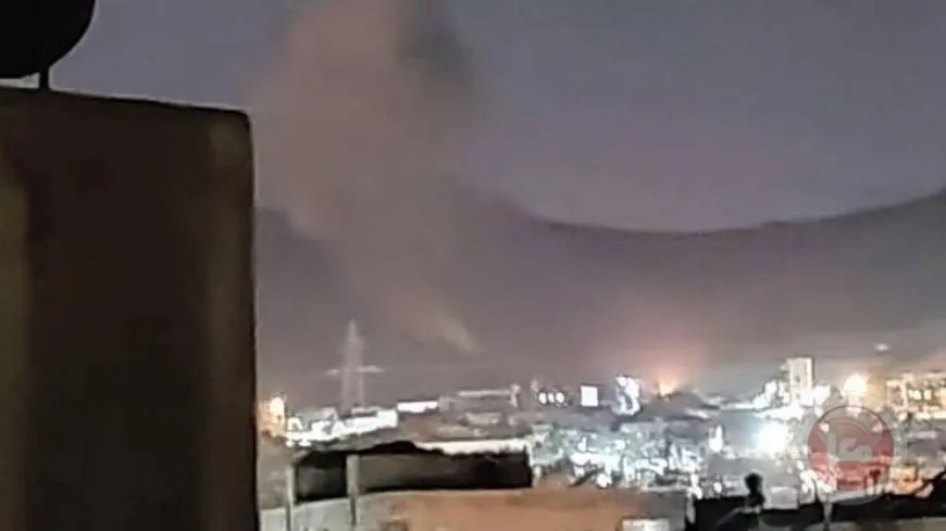 اسرائيل تشن غارات مكثفة في جميع أنحاء سورية بالصور