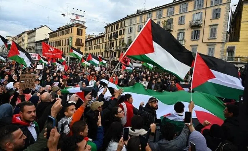 تظاهرات في مدن وعواصم عالمية تنديدا باستمرار العدوان على قطاع غزة