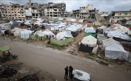 وفاة 7 فلسطينيين في غزة جراء انهيارات بسبب المنخفض الجوي