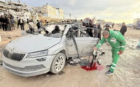 حماس: قصف سيارة مدنية غرب غزة خرق إجرامي لاتفاق وقف إطلاق النار