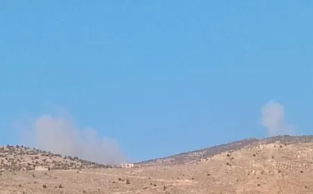 3 غارات إسرائيلية استهدفت مرتفعات زغرين في جرود الهرمل بالبقاع شرقي لبنان