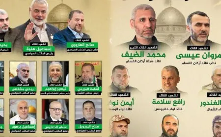 أقمار الطوفان: قيادات المقاومة التي ترجلت في معركة الصمود والتحرير