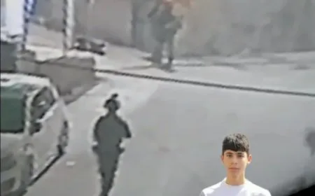 توثيق لحظات إعدام الاحتلال للطفل ريان أبو معلا في قباطية