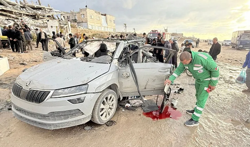 حماس: قصف سيارة مدنية غرب غزة خرق إجرامي لاتفاق وقف إطلاق النار