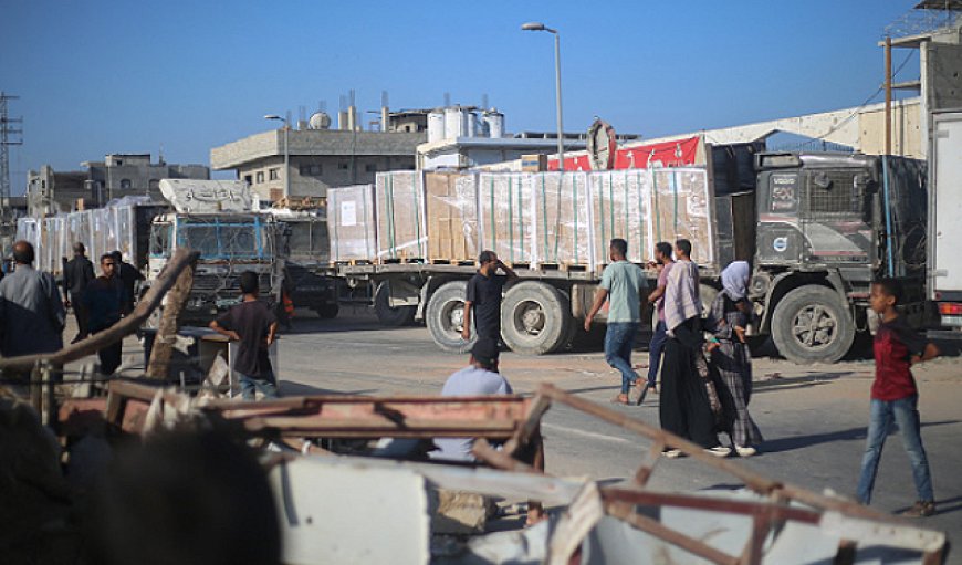 تفتيش مصري إضافي للشاحنات المتجهة إلى غزة وسط قيود إسرائيلية مشددة