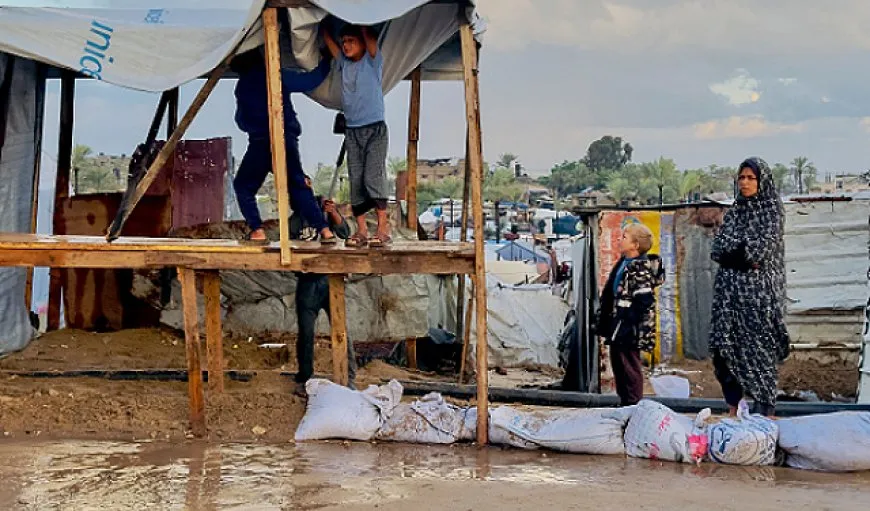 غزة: آلاف الأسر فقدت مأواها المؤقت وتضررت خيامها ومراكز الإيواء بالكامل