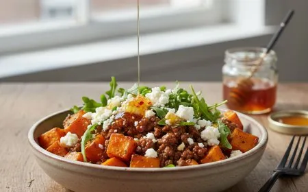 وجبة العام 2026: كيف تحضرين "وعاء البطاطا الحلوة واللحم بالعسل الحار"