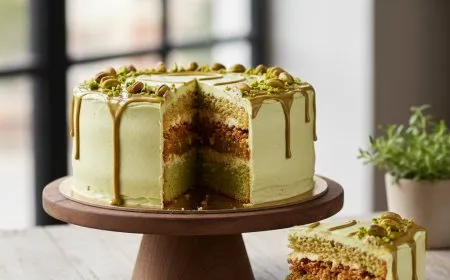 حلوى العام: كيكة الكرنشي بالفستق تكتسح مطابخنا في 2026