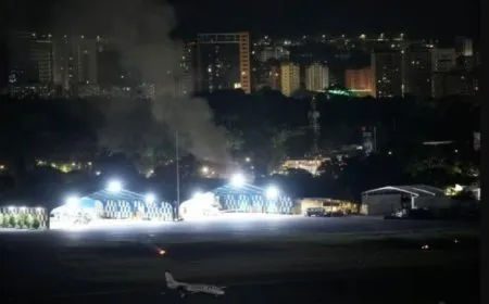 انفجارات عنيفة وتحليق حربي مكثف.. ماذا يحدث في سماء كاراكاس