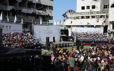 غزة تحتفل بتخريج 230 طبيب وطبيبة من كليتي طب الأزهر والإسلامية