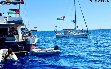 أسطول الصمود العالمي يطلب إذنًا مصريًا لعبور قافلة إنسانية برية إلى غزة