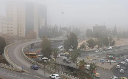 الأردن: تعليق الدوام وتأجيل الامتحانات في عدة جامعات ومؤسسات تعليمية بسبب المنخفض القطبي