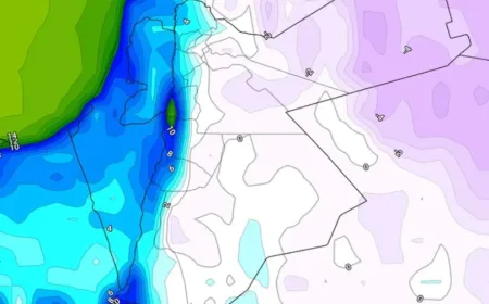 الأردن: ليلة قارسة البرودة وتحذيرات من الصقيع والانجماد الثلاثاء