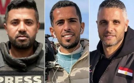 استشهاد 3 صحفيين باستهداف إسرائيلي لسيارة إغاثة مصرية بغزة