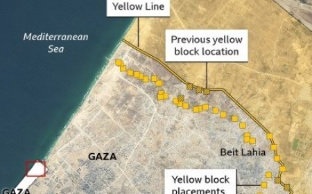 الاحتلال يستمر بتحريك "الخط الأصفر" داخل أحياء غزة ويزيد المساحات التي يحتلها