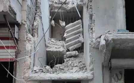 انهيار مبنى في حلب يخلّف عشرات الضحايا والإصابات