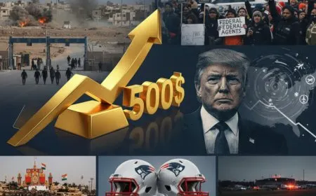 أهم الأخبار اليوم: قفزة تاريخية للذهب وتطورات غزة وأمريكا