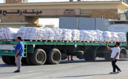 إطلاق القافلة 125 من مبادرة "زاد العزة" بحمولة 7475 طناً لغزة