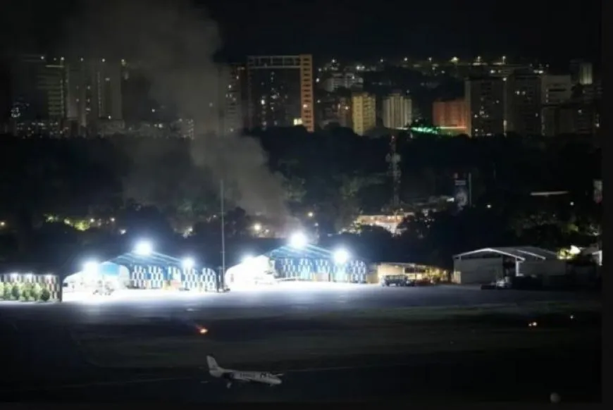 انفجارات عنيفة وتحليق حربي مكثف.. ماذا يحدث في سماء كاراكاس