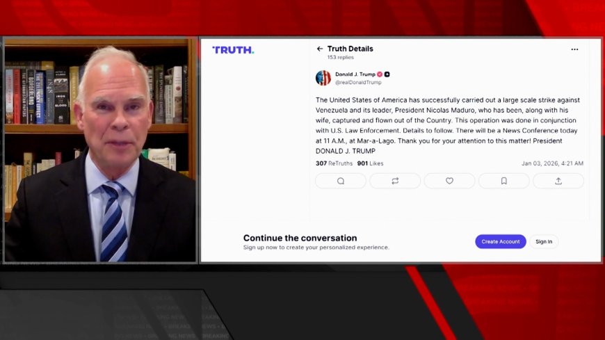 ترامب يعلن اعتقال "مادورو" ونقله خارج فنزويلا في عملية عسكرية وصفت بـ "الجراحية"