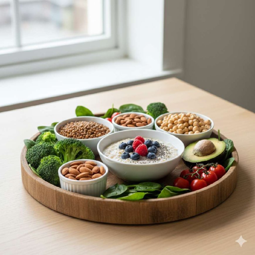 الأطعمة الغنية بالألياف: فوائدها وجدول غذائي يومي