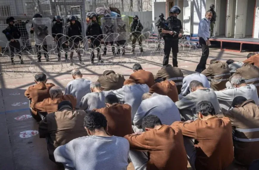 هيئة الأسرى: تصعيد انتقامي وحشي بحق الأسرى في سجن نفحة