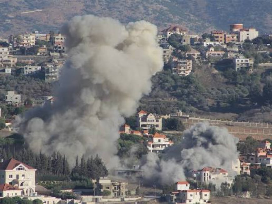 جنوب لبنان.. سلسلة غارات عنيفة على المحمودية ووادي برغز جنوبي لبنان