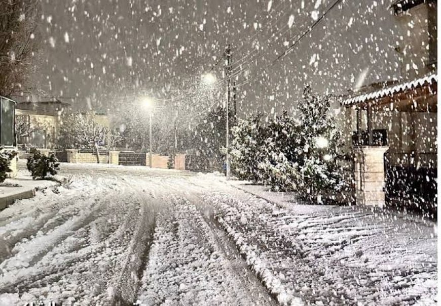 الأردن.. تساقط الثلوج على المرتفعات الجنوبية وتعليق للدوام في عدة جامعات