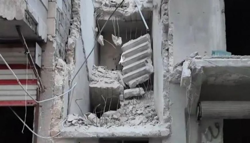 انهيار مبنى في حلب يخلّف عشرات الضحايا والإصابات