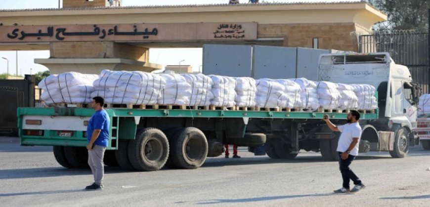 إطلاق القافلة 125 من مبادرة "زاد العزة" بحمولة 7475 طناً لغزة