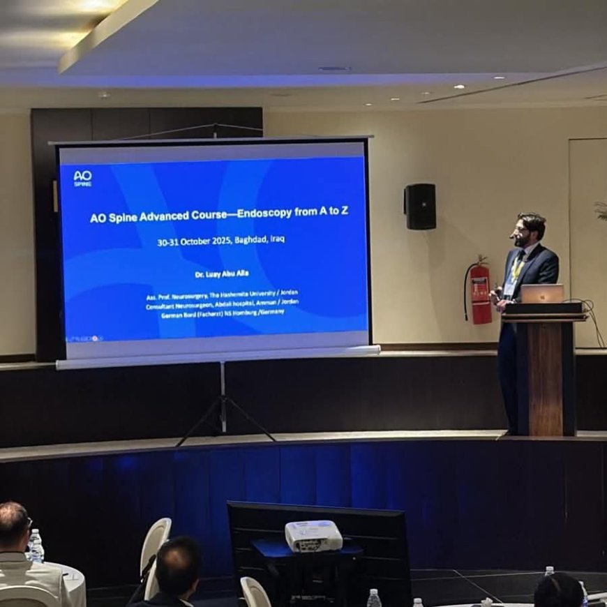 الدكتور لؤي أبو عليه: رائد جراحات الأعصاب والعمود الفقري بالأردن